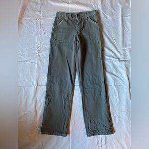 John Galt Washed Green Denim Jeans